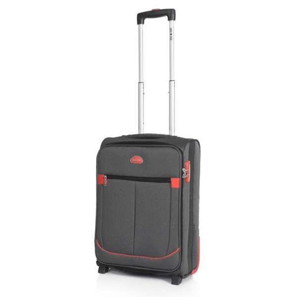 Troler LAMONZA Dortmund 53 cm, Gri Cu Rosu