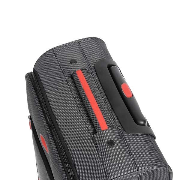 Troler LAMONZA Dortmund 53 cm, Gri Cu Rosu