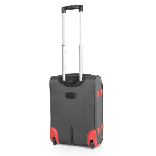 Troler LAMONZA Dortmund 53 cm, Gri Cu Rosu