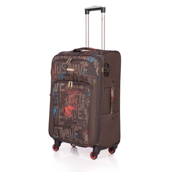 Troler LAMONZA Colage Red, 77 cm, maro-rosu