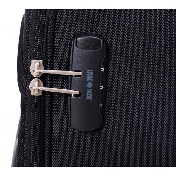 Geanta pilot LAMONZA Modena, 40 cm, negru