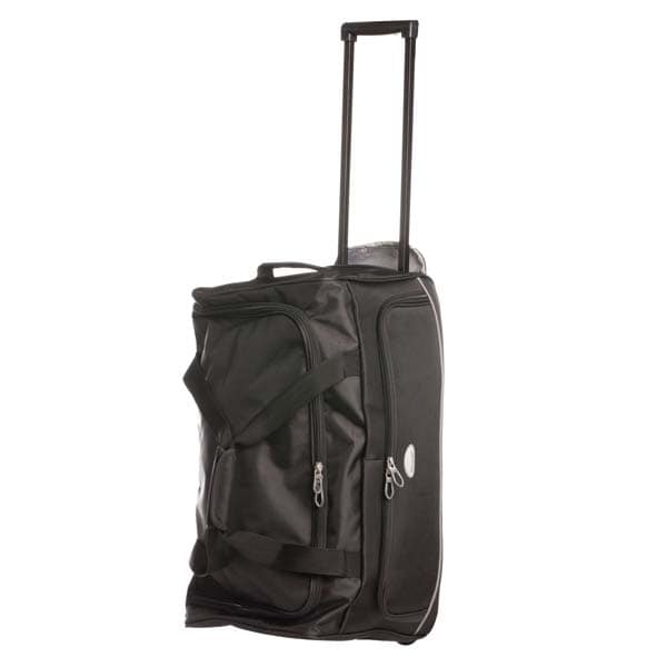 Geanta de voiaj cu troler LAMONZA Toro, negru
