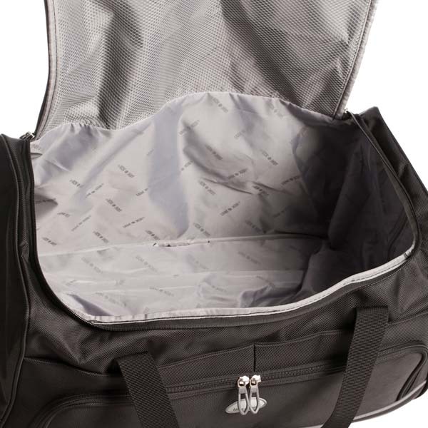 Geanta de voiaj cu troler LAMONZA Toro, negru