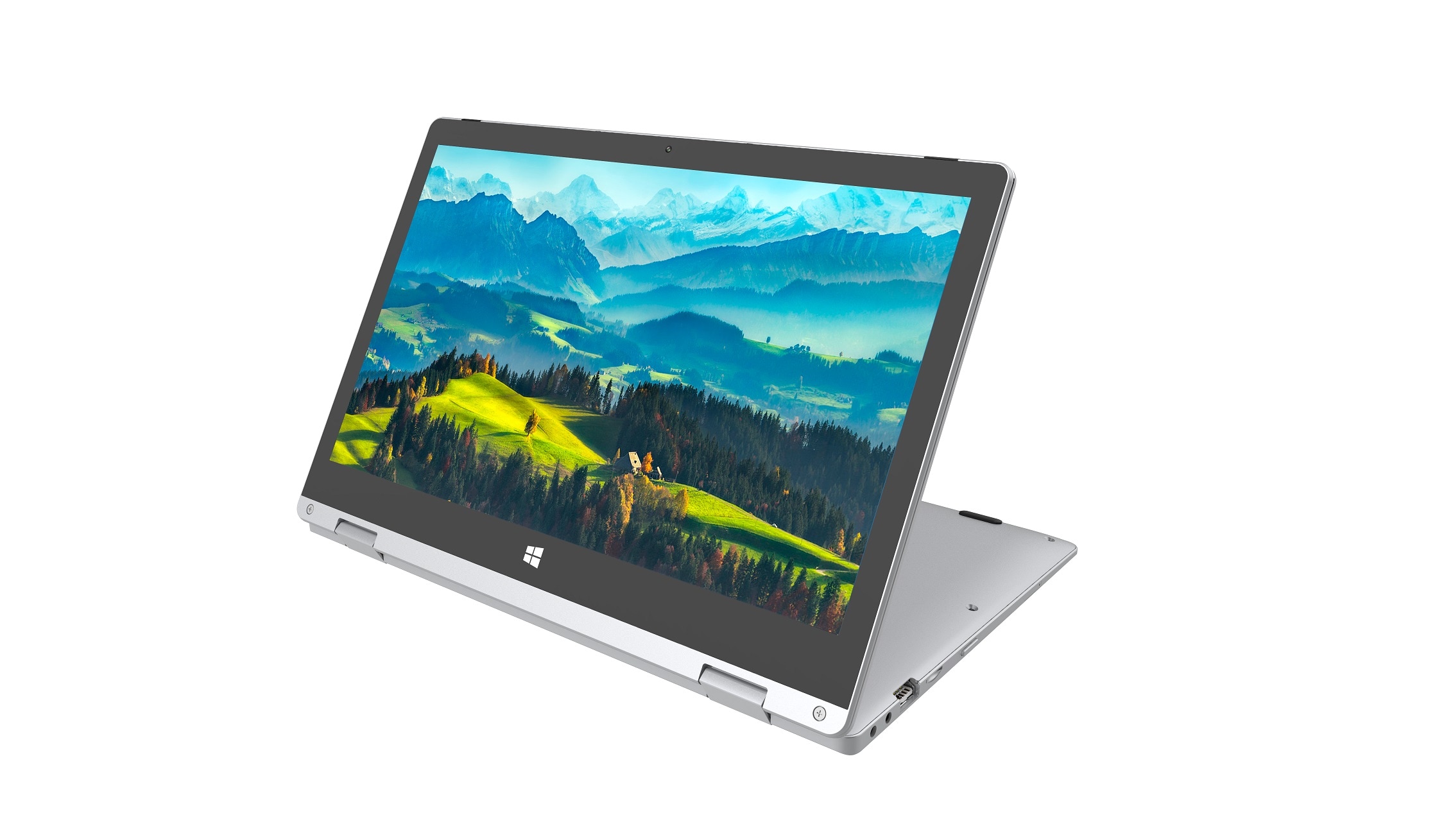 Laptop 2 in 1 MYRIA MY8312SV, Intel Pentium N4200 pana la 2.5GHz, 13.3" Touch, 4GB, SSD 256GB, Intel® HD Graphics, Free Dos