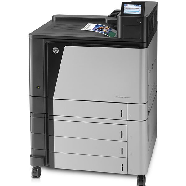 Imprimanta laser color HP Enterprise M855xh A3, USB, Retea