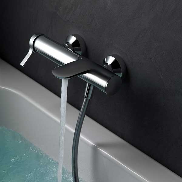 Baterie cada-dus IDEAL STANDARD Melange A4271AA, alama sanitara, crom