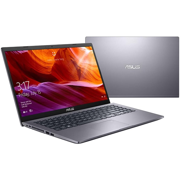 Laptop ASUS A509FA-EJ367, Intel Core i3-8145U pana la 3.9GHz, 15.6" Full HD, 4GB, SSD 256GB, Intel UHD Graphics 620, Endless, gri