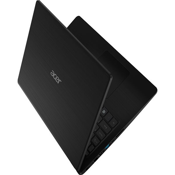 Laptop ACER Aspire 5 A515-52G-76HR, Intel Core i7-8565U pana la 4.6GHz, 15.6" Full HD, 8GB, SSD 256GB, NVIDIA GeForce MX150 2GB, Free Dos, Negru
