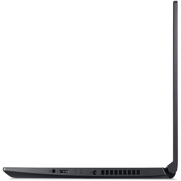 Laptop ACER Aspire 7 A715-41G, AMD Ryzen 5 3550H pana la 3.7GHz, 15.6" Full HD, 8GB, SSD 512GB, NVIDIA GeForce GTX 1650 4GB, Free Dos, negru