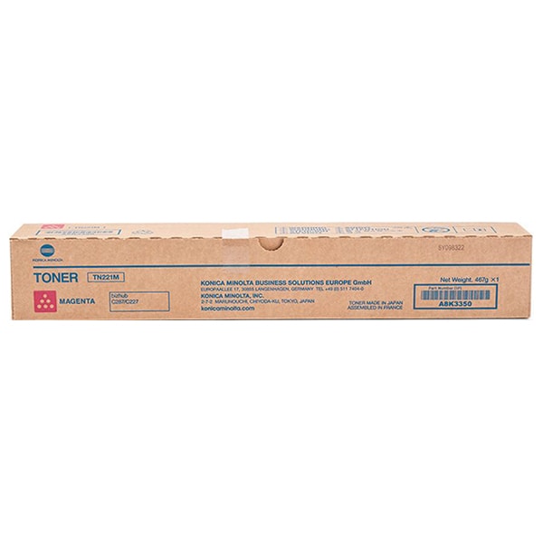 TONER ORIGINAL MINOLTA TN-221M MAGENTA