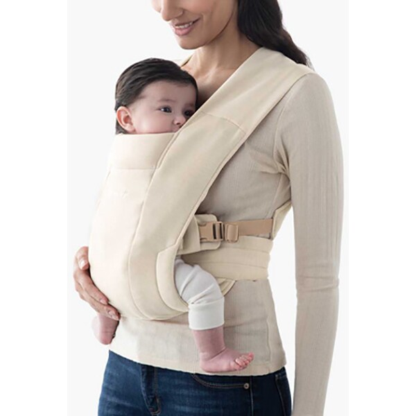 Marsupiu ERGOBABY Embrace BCEMACRM, 0 luni+, bej