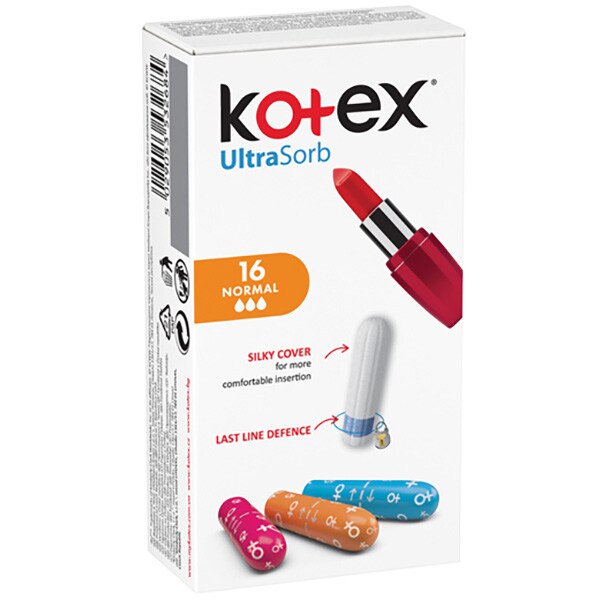 Tampoane KOTEX Normal UltraSorb, 16buc