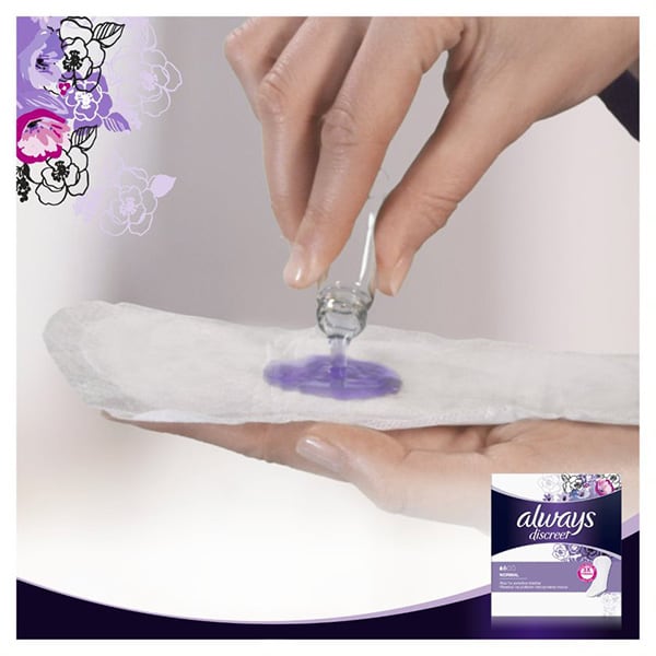 Absorbante incontinenta ALWAYS Discreet Liners Normal, 68 buc