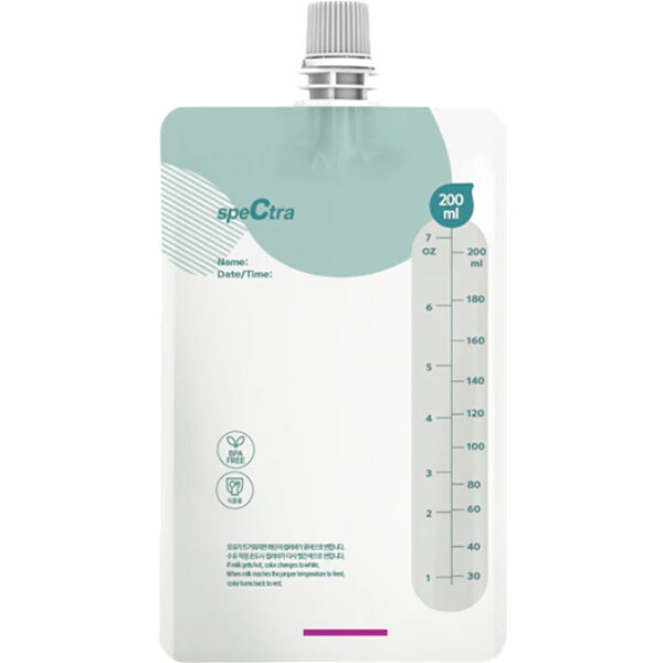 Pungi stocare lapte matern SPECTRA ENAC012, 10 buc