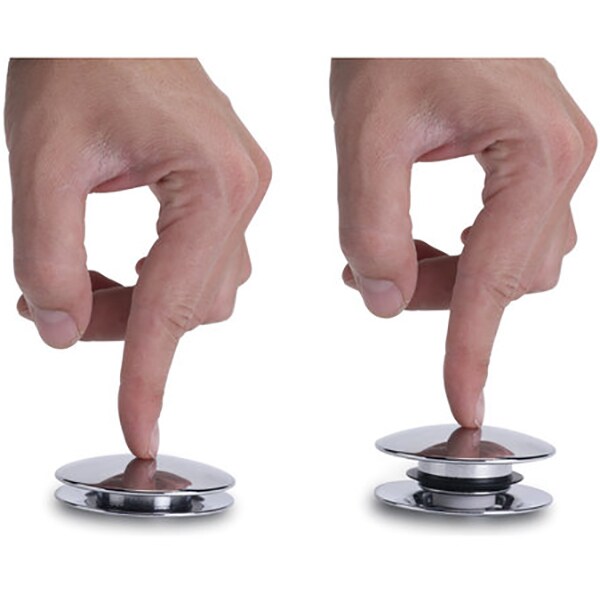 Ventil TEKA Click-Clack 1106800, rotund, crom
