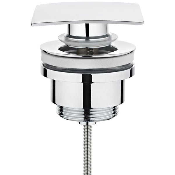 Ventil TEKA Click-Clack 1107300, rectangular, crom