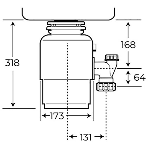 Tocator resturi alimentare TEKA TR 550