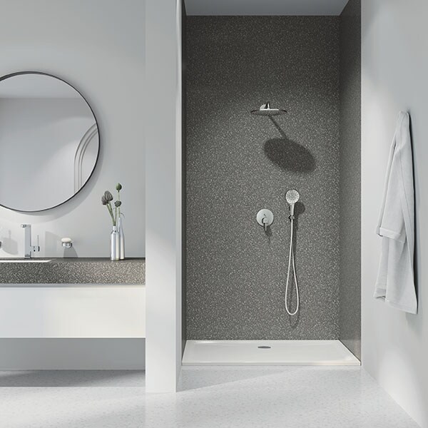 Furtun dus GROHE Silverflex 28388000, 1.75m, argintiu