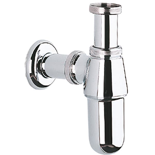 Sifon lavoar GROHE 28920000, 1/4'' conexiune verticala, argintiu