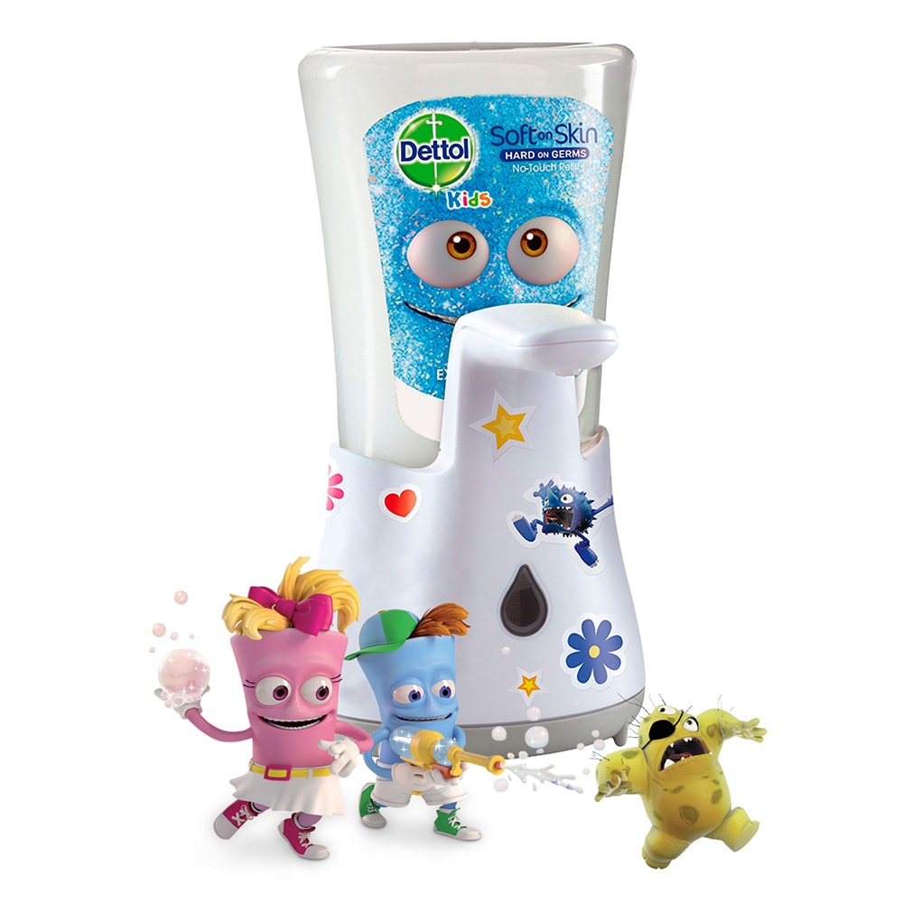 Dispenser cu sapun lichid DETTOL No Touch Kids Aloe Vera, 250ml