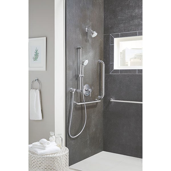 Bara de sprijin pentru cada GROHE Essentials 40421001, 34.9cm, argintiu