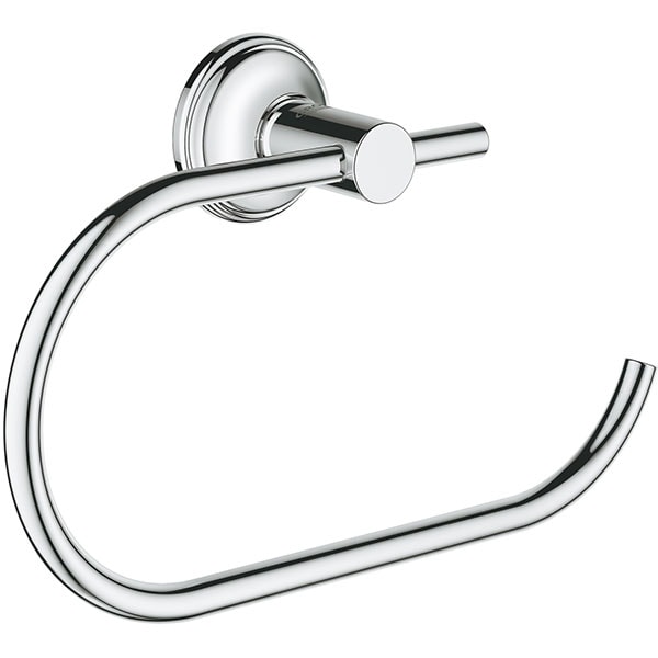 Suport hartie igienica GROHE Essentials authentic 40657001, argintiu