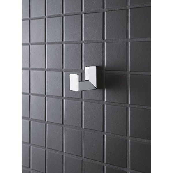 Cuier prosop GROHE Selection Cube 40782000, argintiu