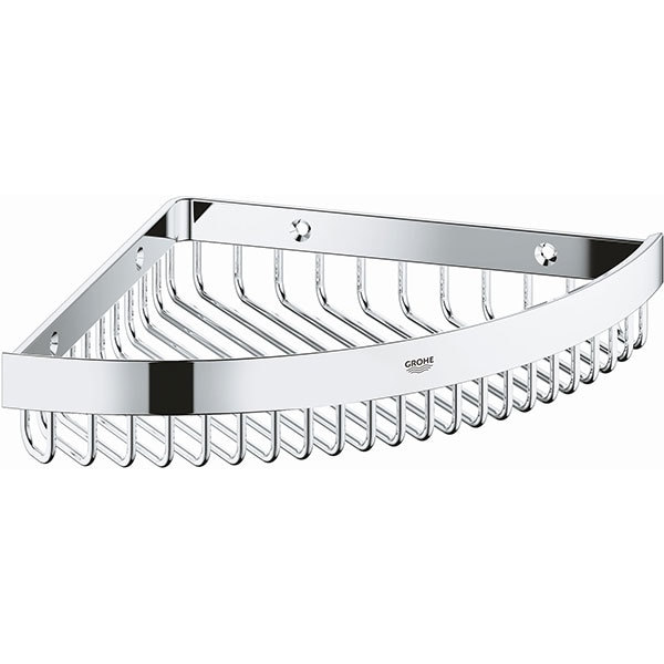 Raft de colt GROHE Selection Cube 40809000, 28.3cm, argintiu