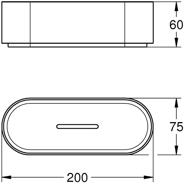 Tavita GROHE Selection 41037000, plastic