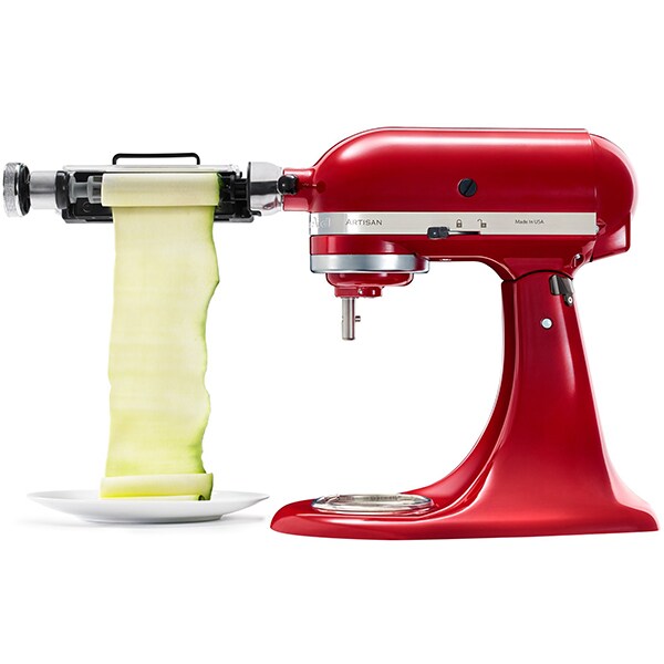 Accesoriu taiere de foi cu 2 lame KITCHENAID 5KSMSCA, argintiu-negru