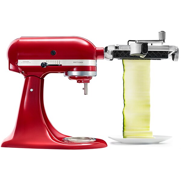 Accesoriu taiere de foi cu 2 lame KITCHENAID 5KSMSCA, argintiu-negru