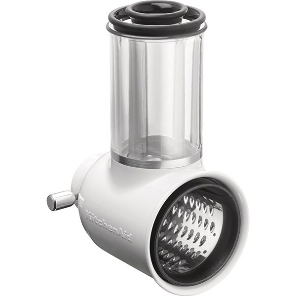 Accesoriu feliere si razuire KITCHENAID 5KSMVSA, 3 conuri, alb-argintiu 