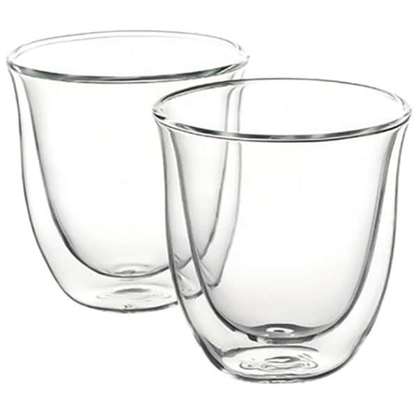 Set pahare cafea DELONGHI CAPUCCINO6, 6 piese, 270 ml, sticla