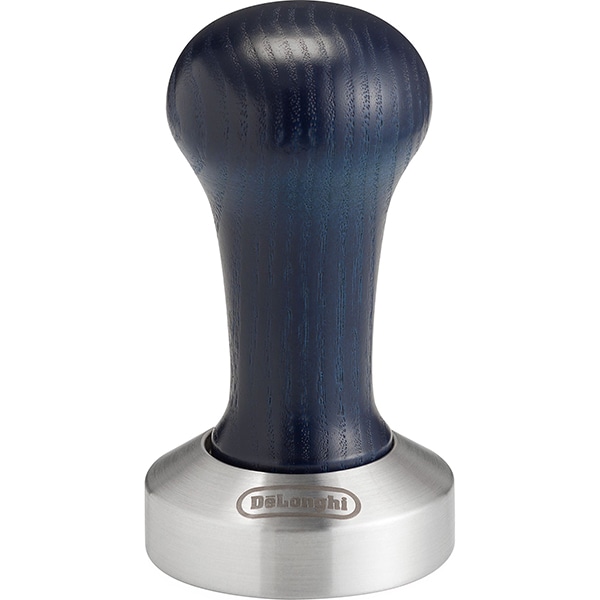 Tamper cafea macinata DELONGHI DLSC058, albastru-argintiu