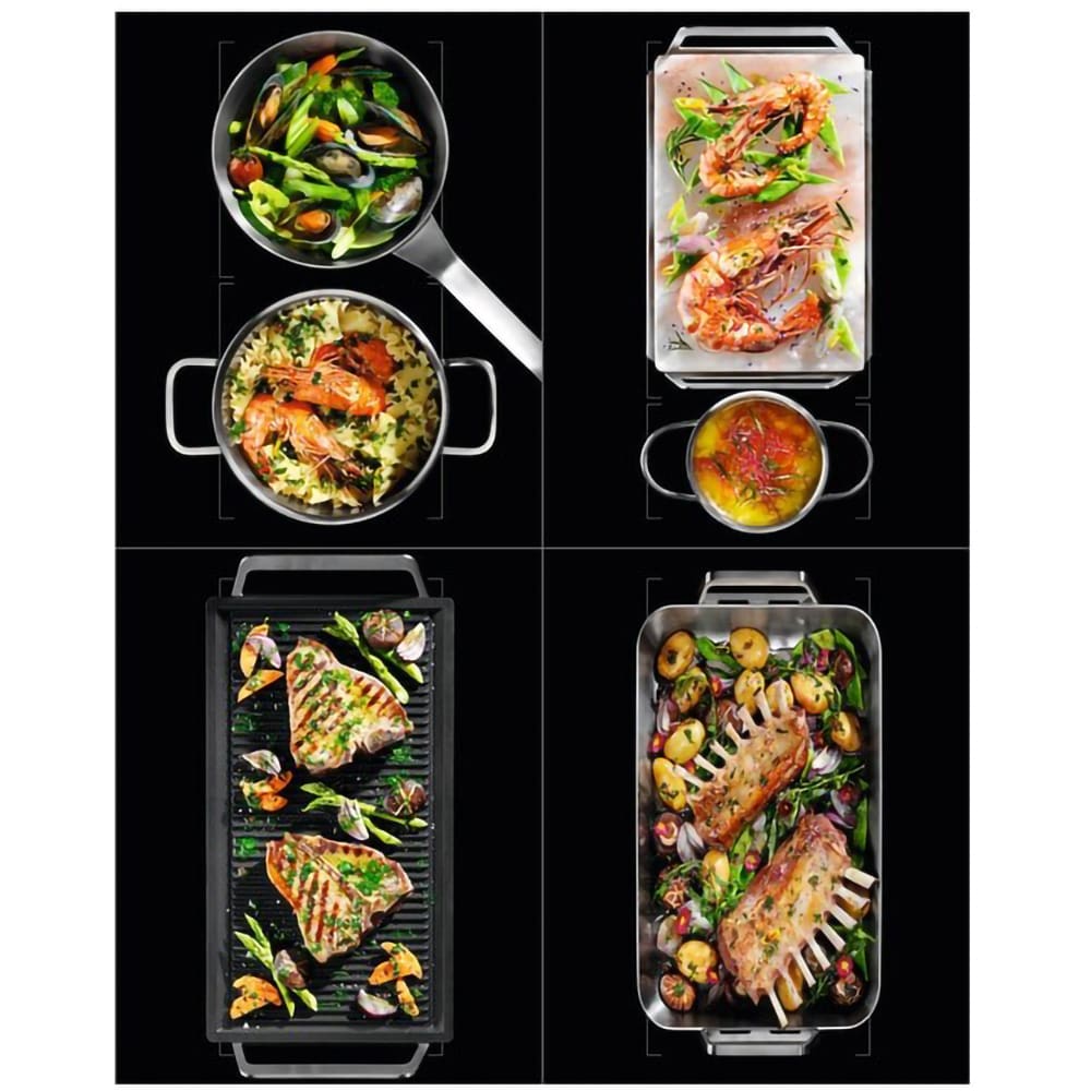 Gratar Plancha ELECTROLUX E9HL33, 51.8x23.8cm, invelis antiaderent, negru