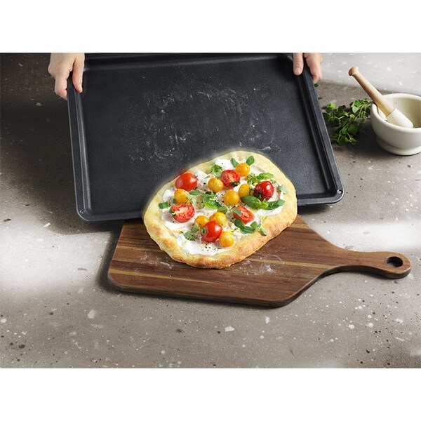 Tava de gatit Electrolux E9OOAF11, 38.5x46.5cm, invelis ceramic, negru