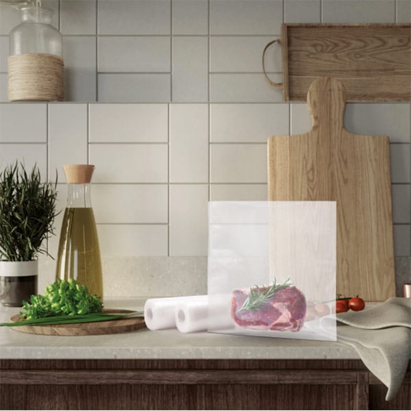 Set 2 role pungi pentru vidat ELECTROLUX EVSR1, transparent 