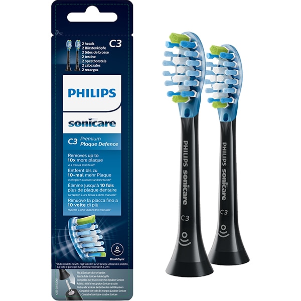 Rezerve periuta de dinti electrica PHILIPS Sonicare C3 Premium Plaque Control HX9042/33, 2buc