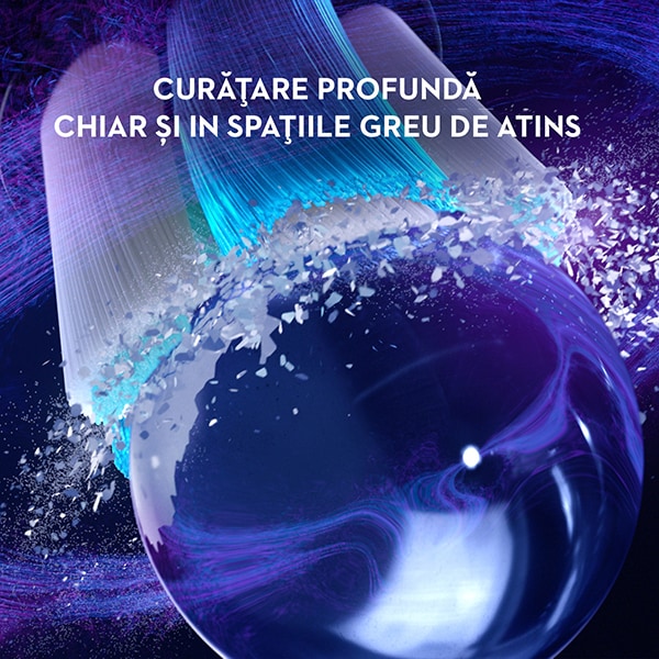 Rezerve periuta de dinti electrica ORAL-B iO Ultimate Clean Black 2CTs, 2buc