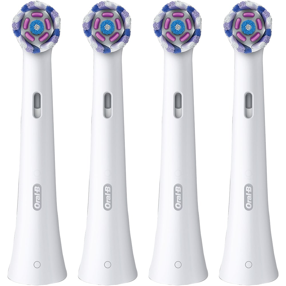Rezerve periuta de dinti ORAL-B iO Radiant White, 4 buc, alb