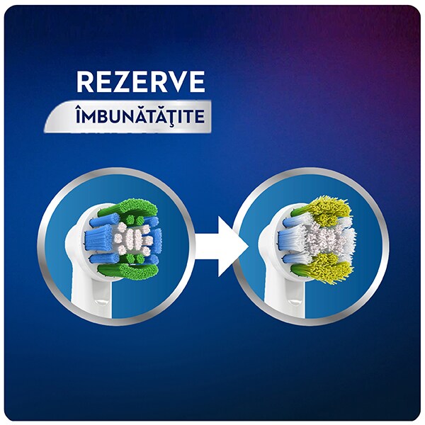 Rezerve periuta de dinti electrica ORAL-B Precision Clean, 4buc