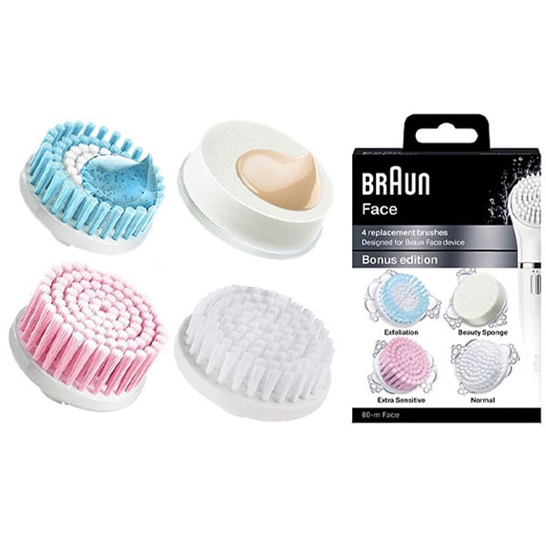 Rezerva perie faciala BRAUN Face SE80-M, 4 bucati