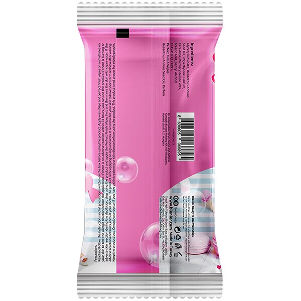 Benzi depilatoare ceara pentru piele sensibila BLENIOR, 12 benzi