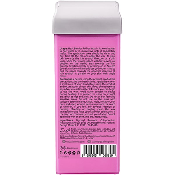 Ceara depilatoare roll-on BLENIOR Sensitive, 100ml