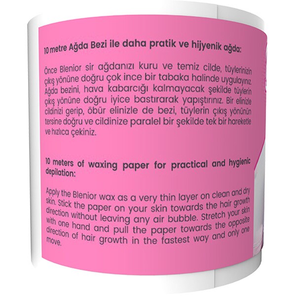 Rola hartie pentru depilare BLENIOR, 10m