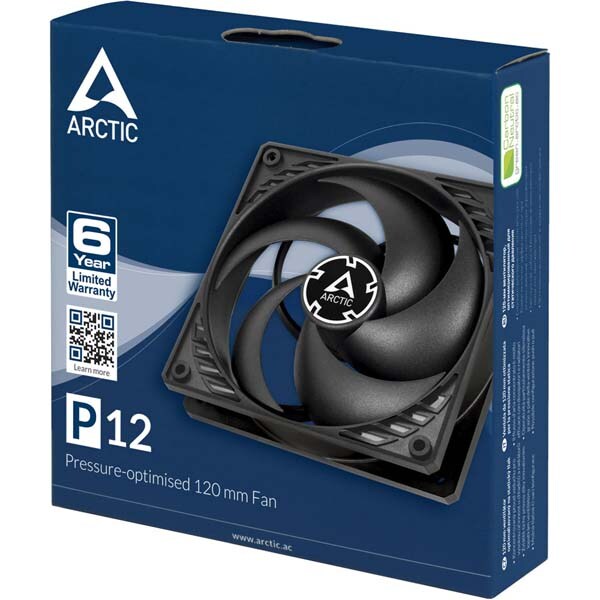 Cooler PC ARCTIC P12 black, 120mm, ACFAN00118A