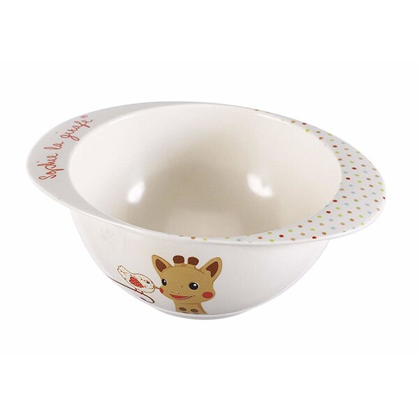 Set complet hranire VULLI Girafa Sophie & Kiwi, 6 luni+, 5 buc, alb