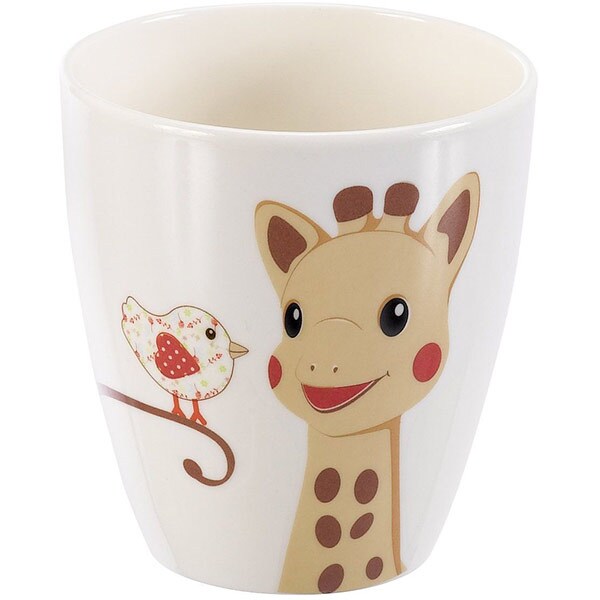 Set complet hranire VULLI Girafa Sophie & Kiwi, 6 luni+, 5 buc, alb