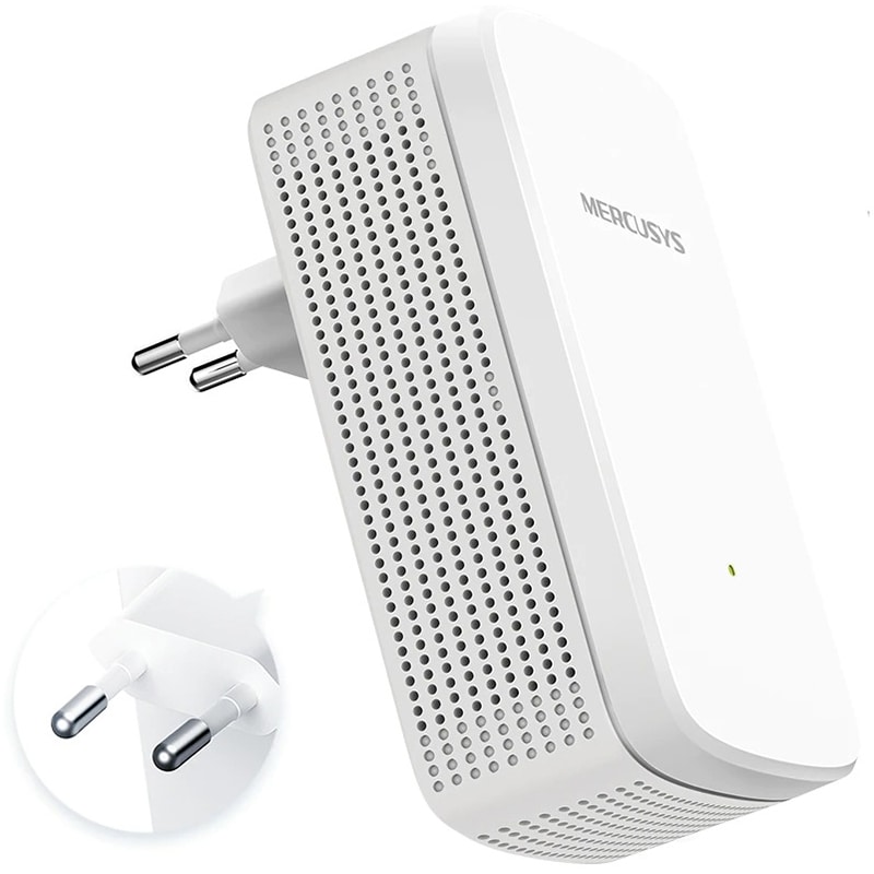 Wireless Range Extender MERCUSYS ME20 AC750, Dual-Band 300 + 433 Mbps, alb