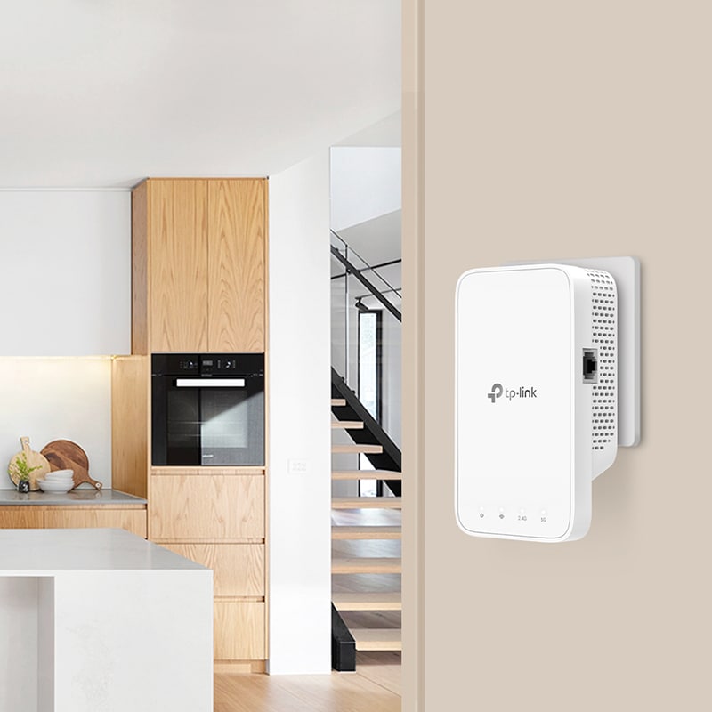 Wireless Range Extender TP-LINK RE330 AC1200, Dual-Band 300 + 867 Mbps, alb